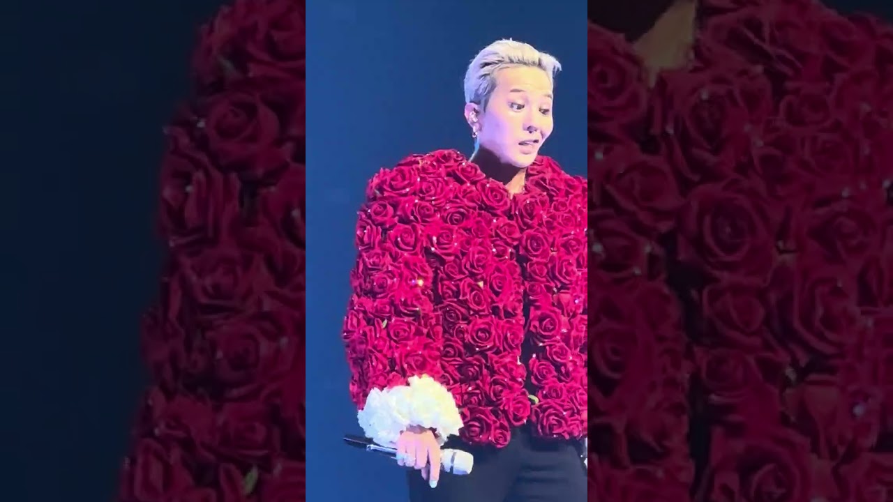 G dragon world tour in Hong Kong 8/8  好正 x Crayon 