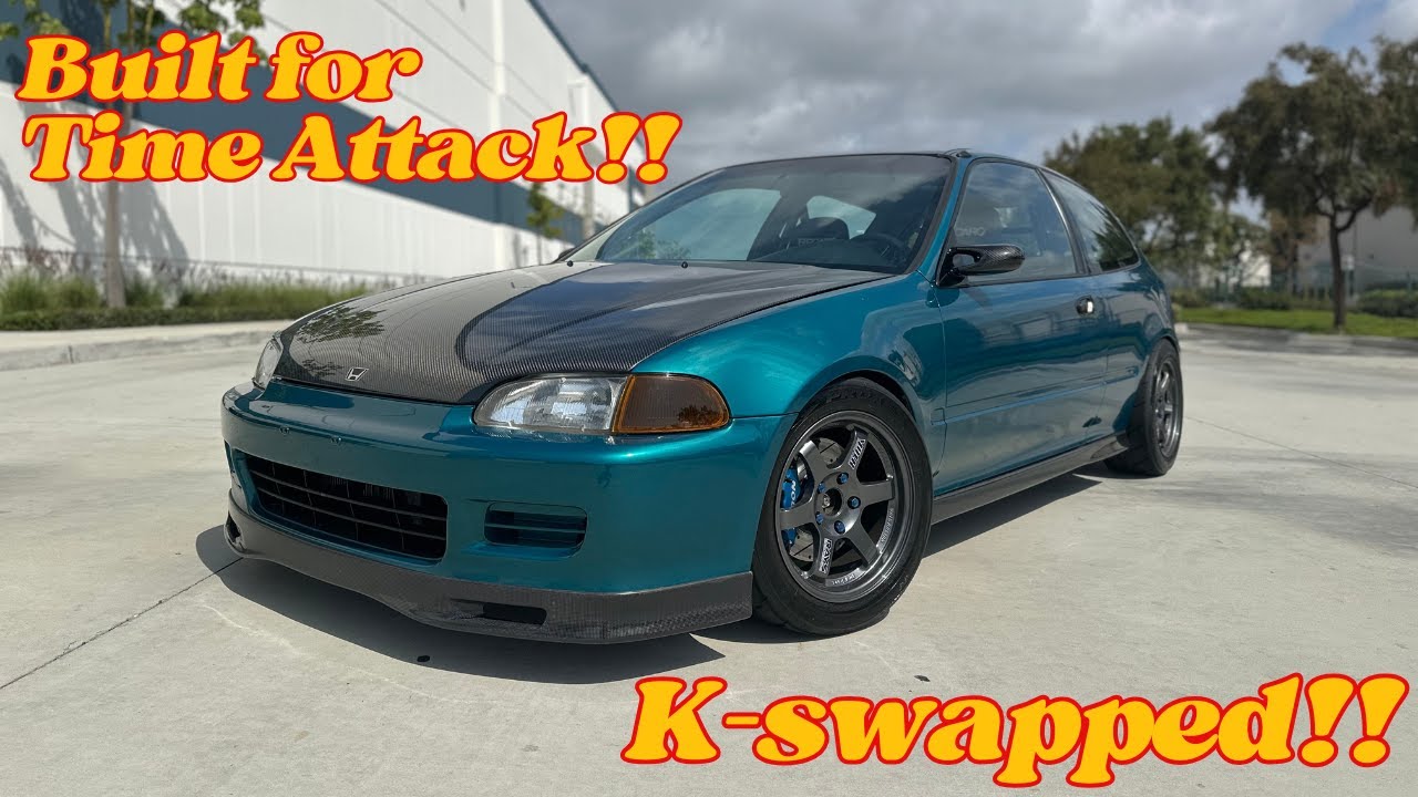 Building: A Time Attack K-swapped Civic EG!!