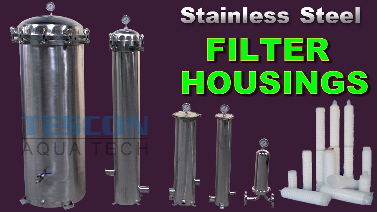Industrial Micron Filter SS Housings for Double Single open ended cartridges