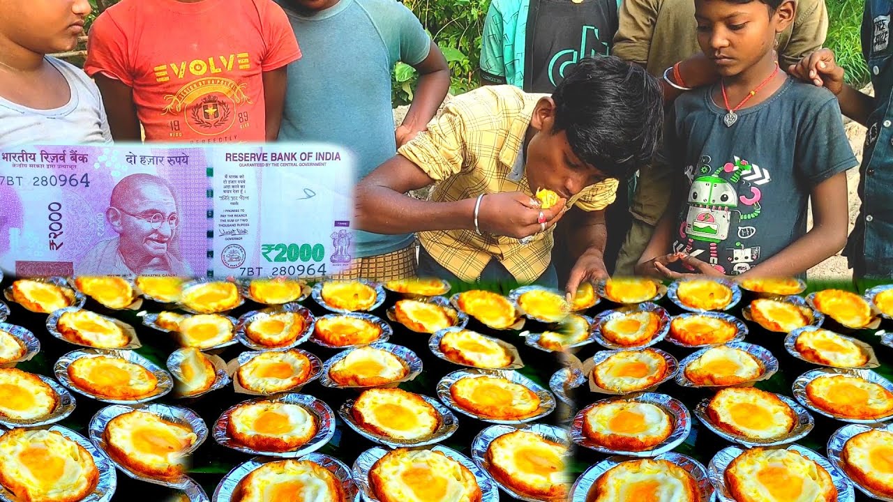 जो सबसे ज्यादा Half Egg Fry खाएगा वही 2100₹ जीतकर जाएगा,unlimited egg half fry eating challenge