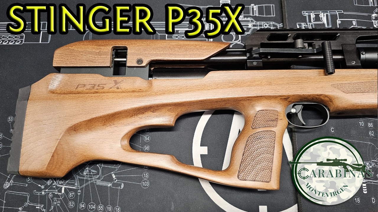 ¡NUEVA STINGER P35X! 🎯 Presentación y Análisis a fondo del Bullpup que va a romper el mercado 5,5mm