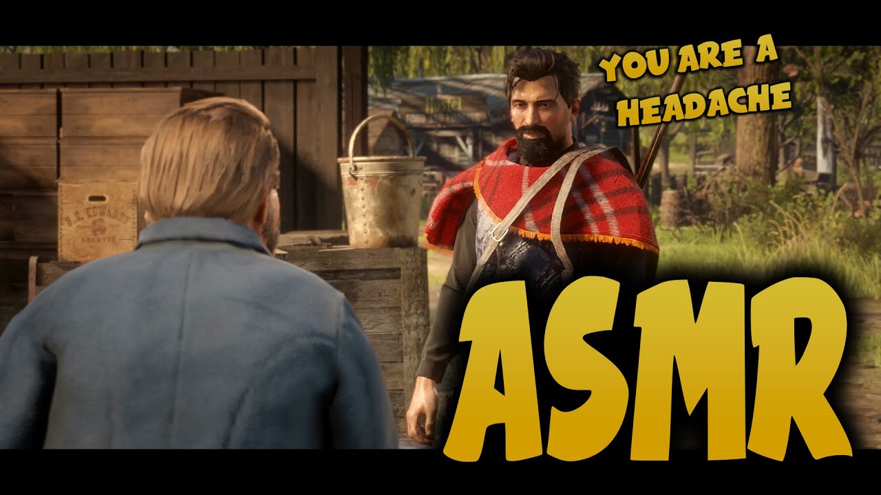ASMR Red Dead Redemption 2 Bounty hunting and Blood money missions 😴🤠