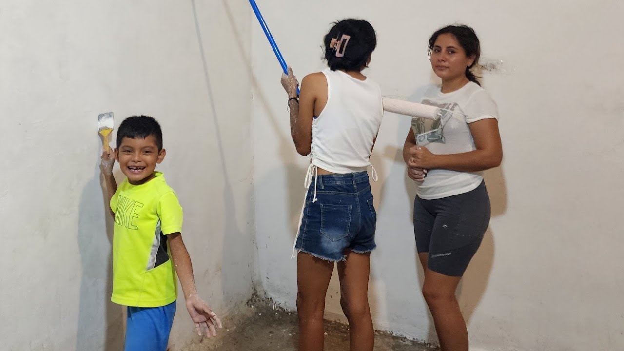 PINTANDO LA SALA DE LA CASA 🙊❤️