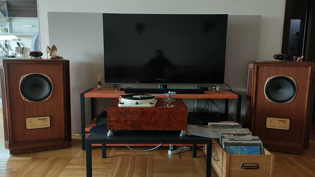 Tannoy Edinburgh, Tube Amp 300B DIY, Garrard 301, SME 3012, London Decca Super Gold