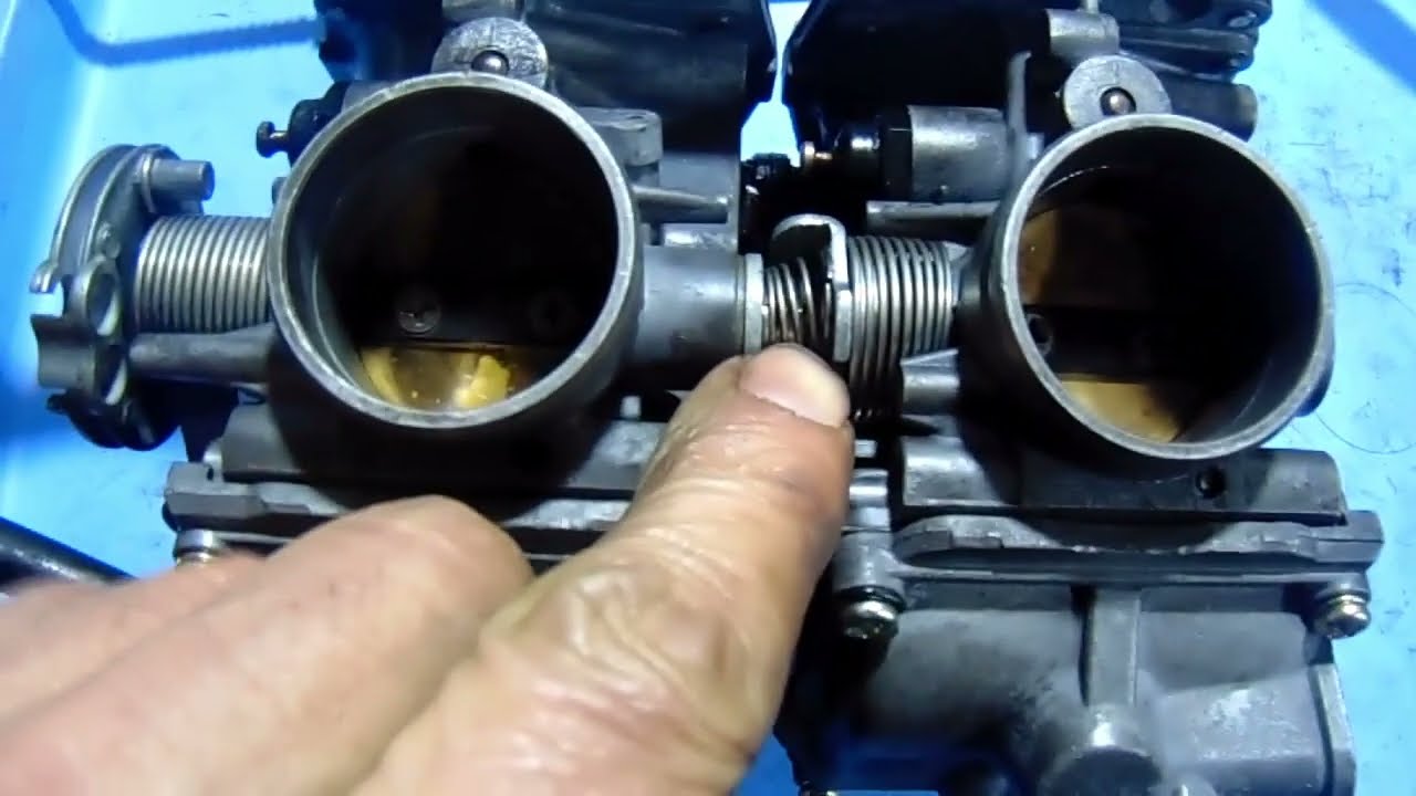 CBR400RR NC23 CARB REBUILD
