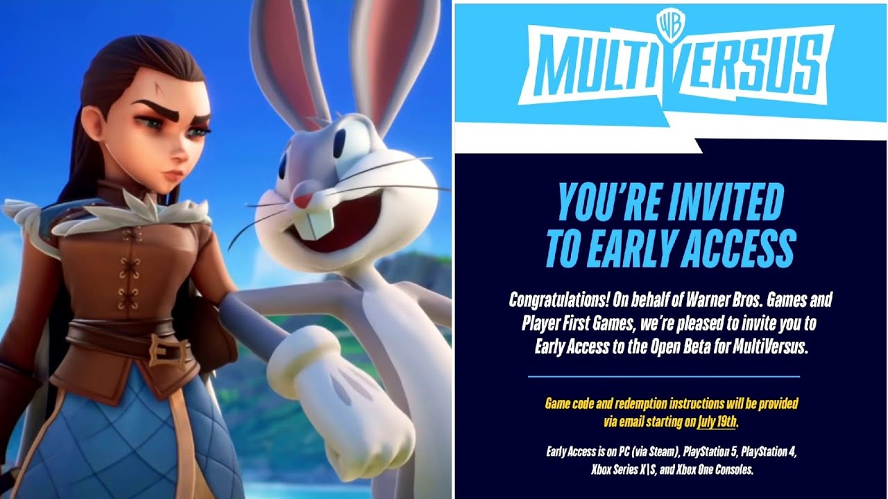 MULTIVERSUS EARLY ACCESS!!