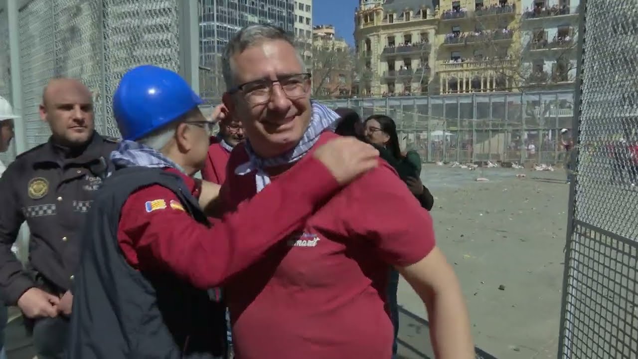 Mascletà del 16 de març a càrrec de la Pirotècnia Tamarit. #falles26 #mascletà