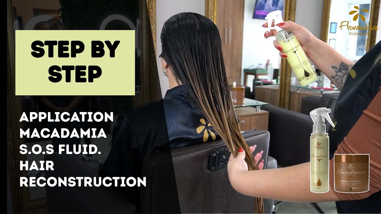 Macadamia S.O.S Fuid | Step By Step - Hair Reconstruction