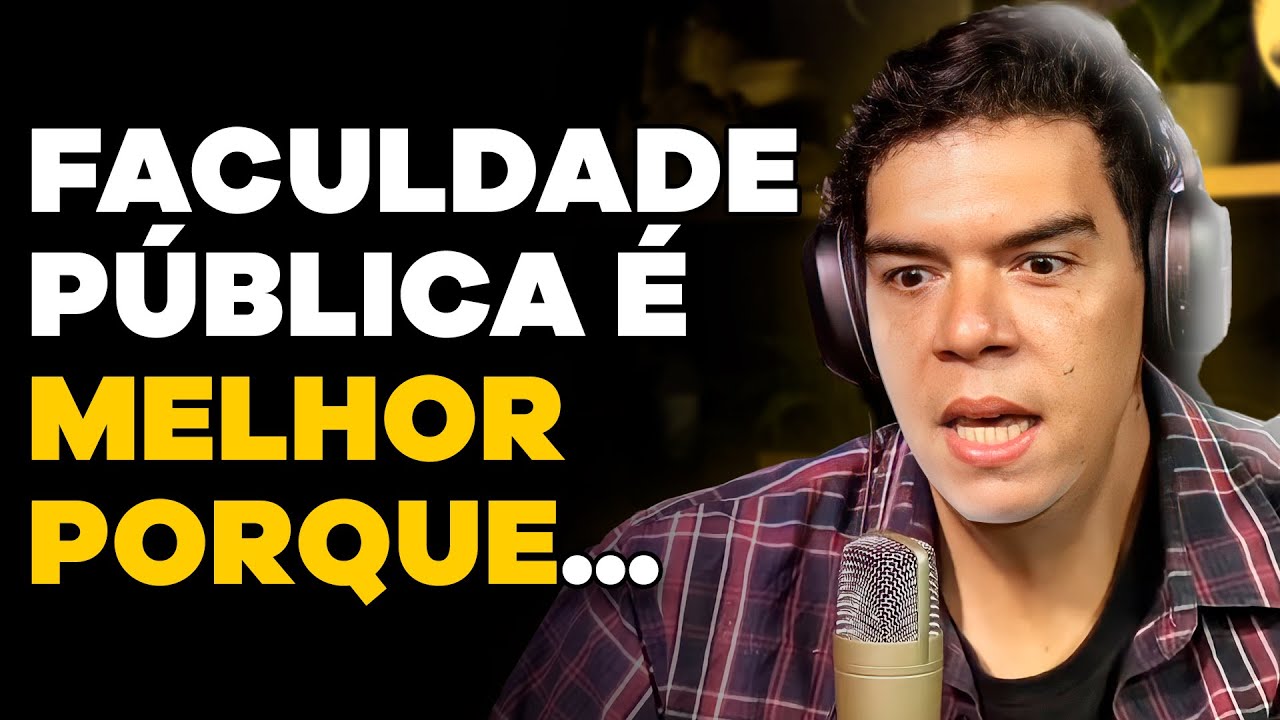 QUAL &Eacute; MELHOR FACULDADE P&Uacute;BLICA OU PARTICULAR? (com Hansen, da Descomplica) | CORTES do MHM