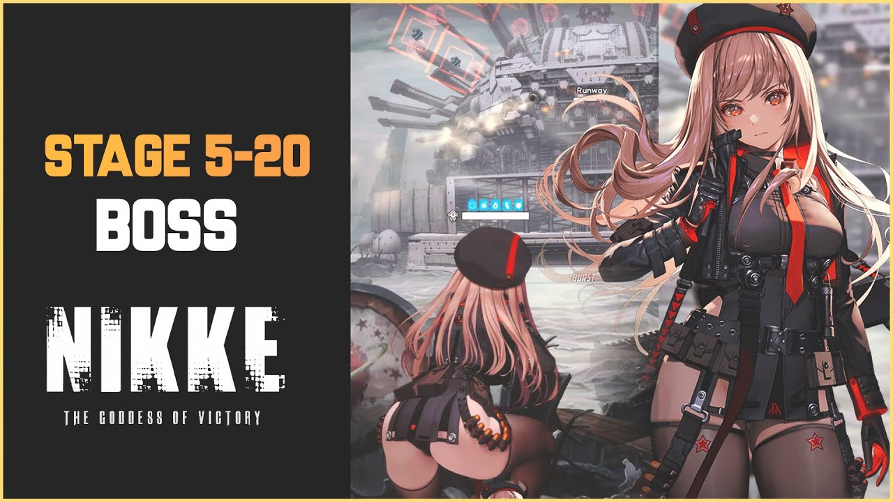 Stage 5-20 - Land Eater (Boss Fight) - Goddess Of Victory: NIKKE