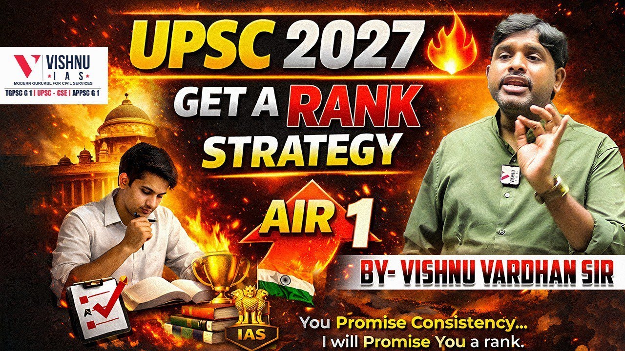 UPSC 2027 🔥 One Strategy Every Serious Aspirant Must Know | Vishnu IAS