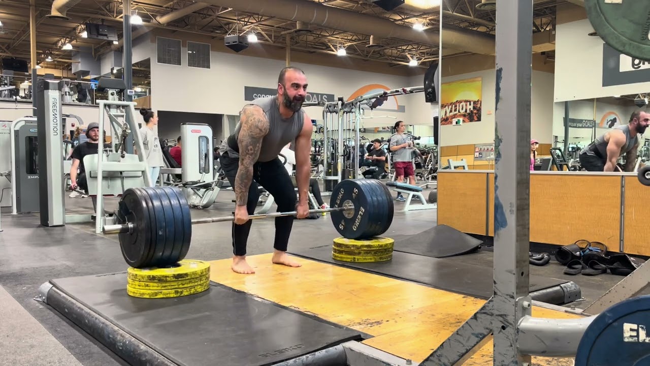 Deadlift 445LB X10 202KG X10