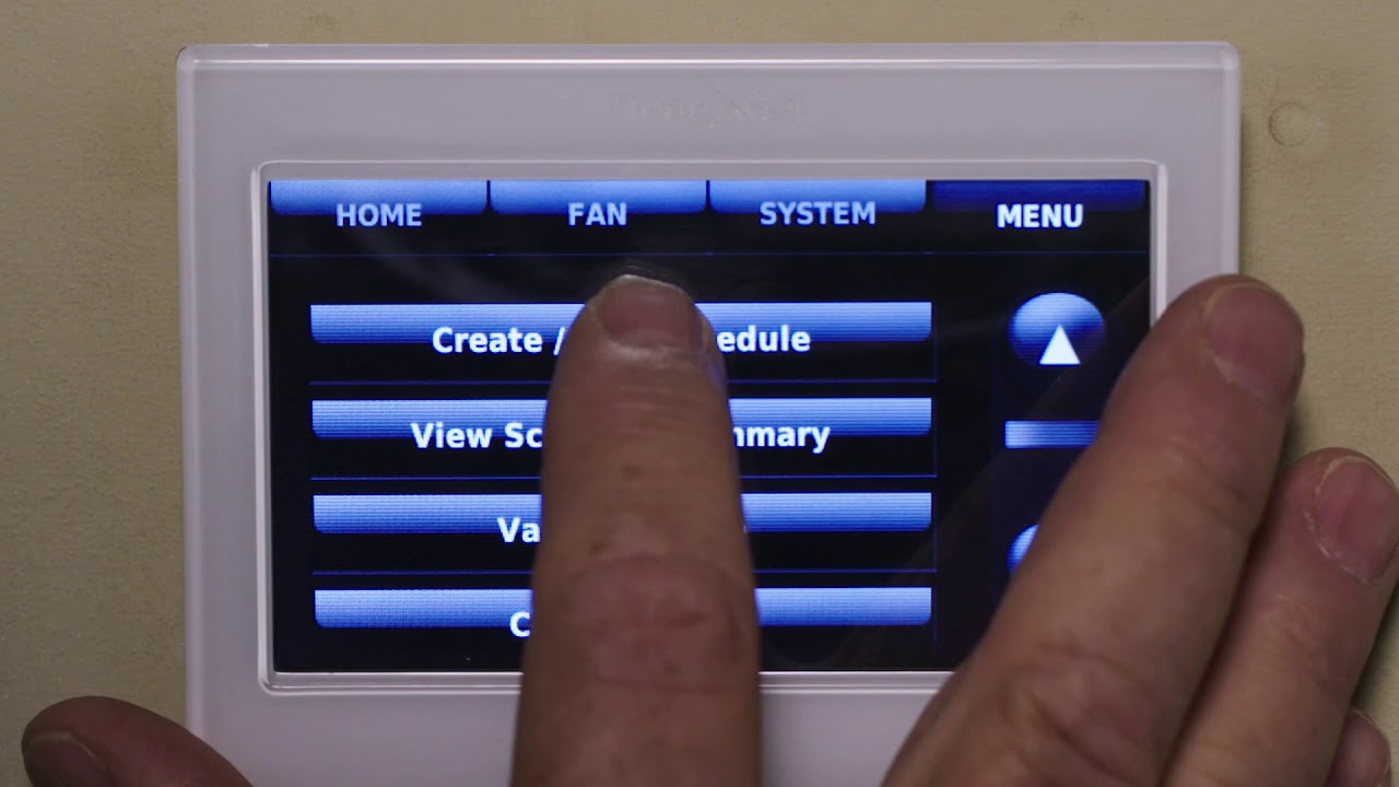 Adjust Thermostat Timing Schedule