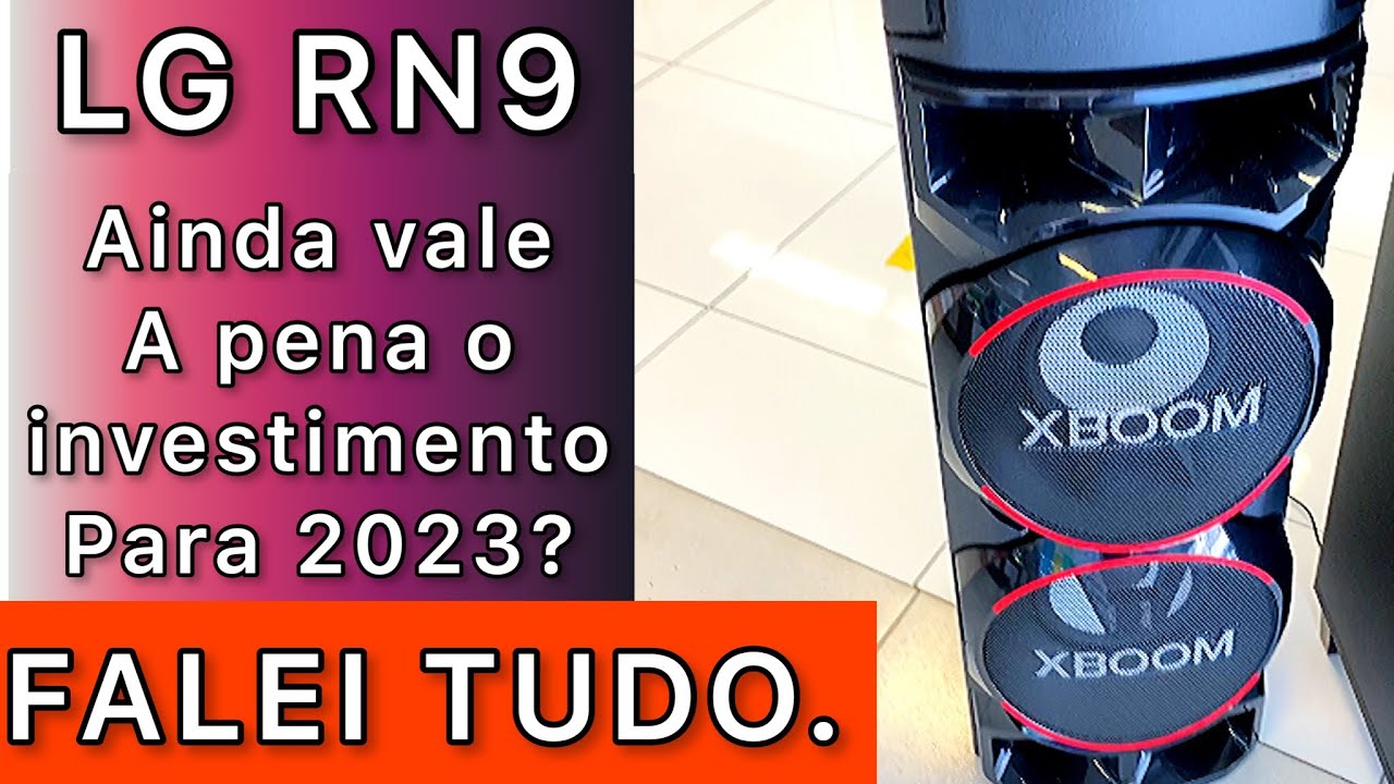 Com tantas opções em torre de som no marcado, ainda vale a pena investir numa LG RN9?