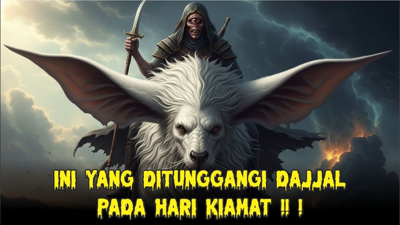 PADA HARI KIAMAT INILAH HEWAN YANG DITUNGGANGI DAJJAL ❗