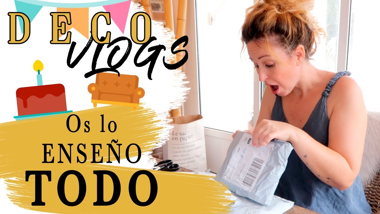 🔴 IDEAS COJINES + Decoración FIESTA + UNBOXING compras | Vlog 13 | estelamaca (CASA DE CAMPO)