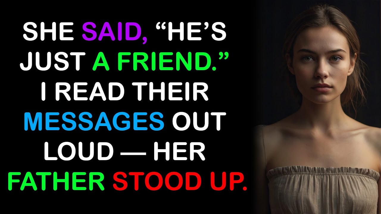 She Said “He’s Just a Friend.” I Read Their Messages Out Loud — Her Father Stood Up
