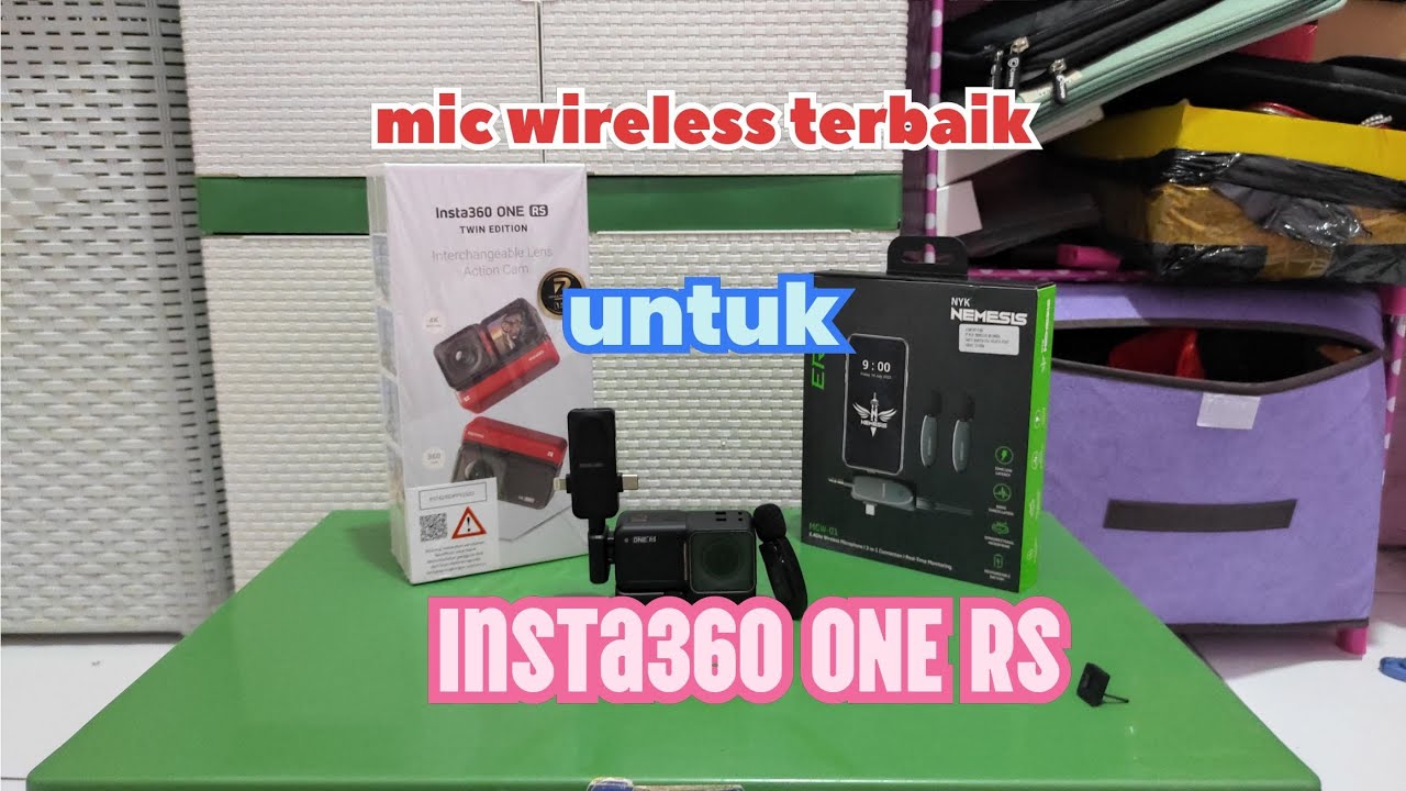 Mic Wireless untuk Insta360 ONE RS || NEMESIS ERATO - MCW 01