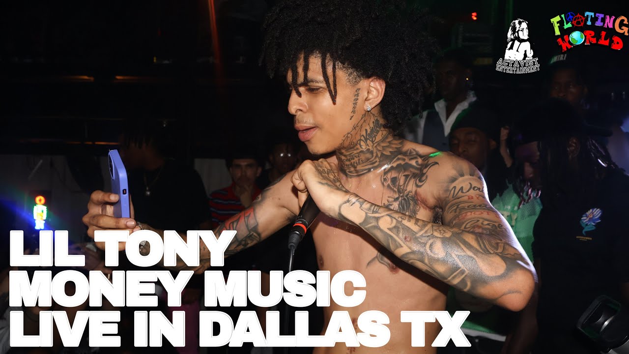Lil Tony &ldquo;Money Music&rdquo; Live Performance In Dallas Tx 8/1 14 steps to success tour