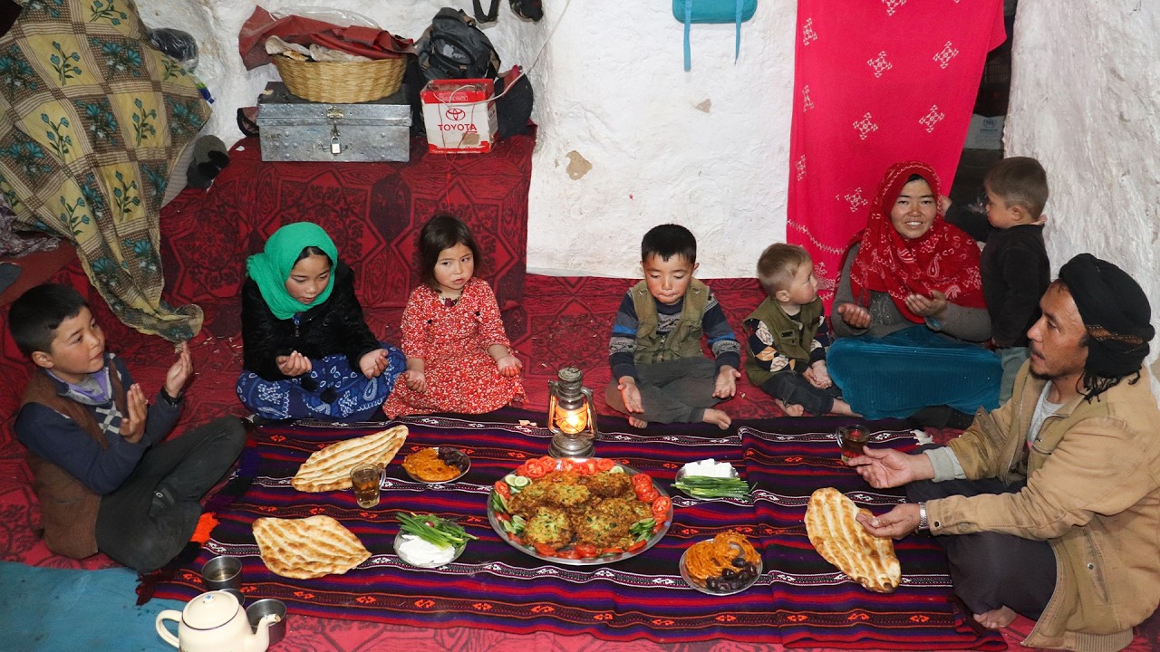 A Simple Iftar Table, Hearts Full of Faith; A Spiritual Night in the Twins’ Cave Home 🌙✨