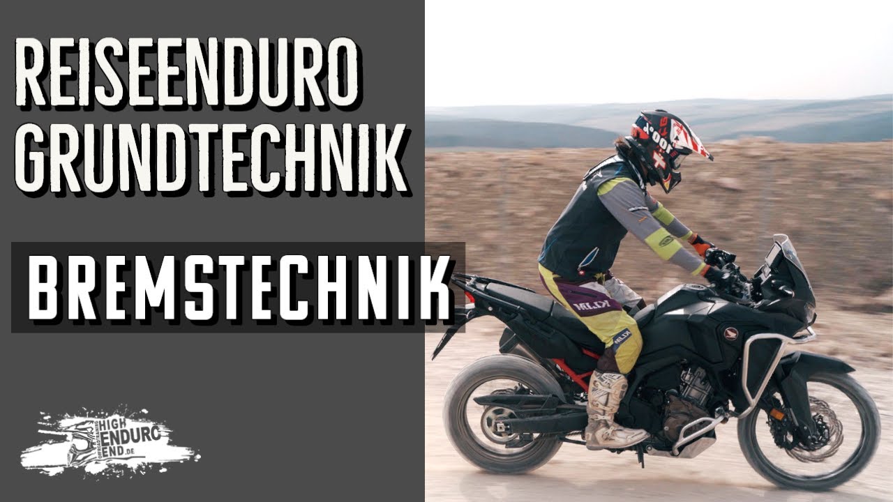 Reiseenduro Grundtechnik #3 - Bremstechnik