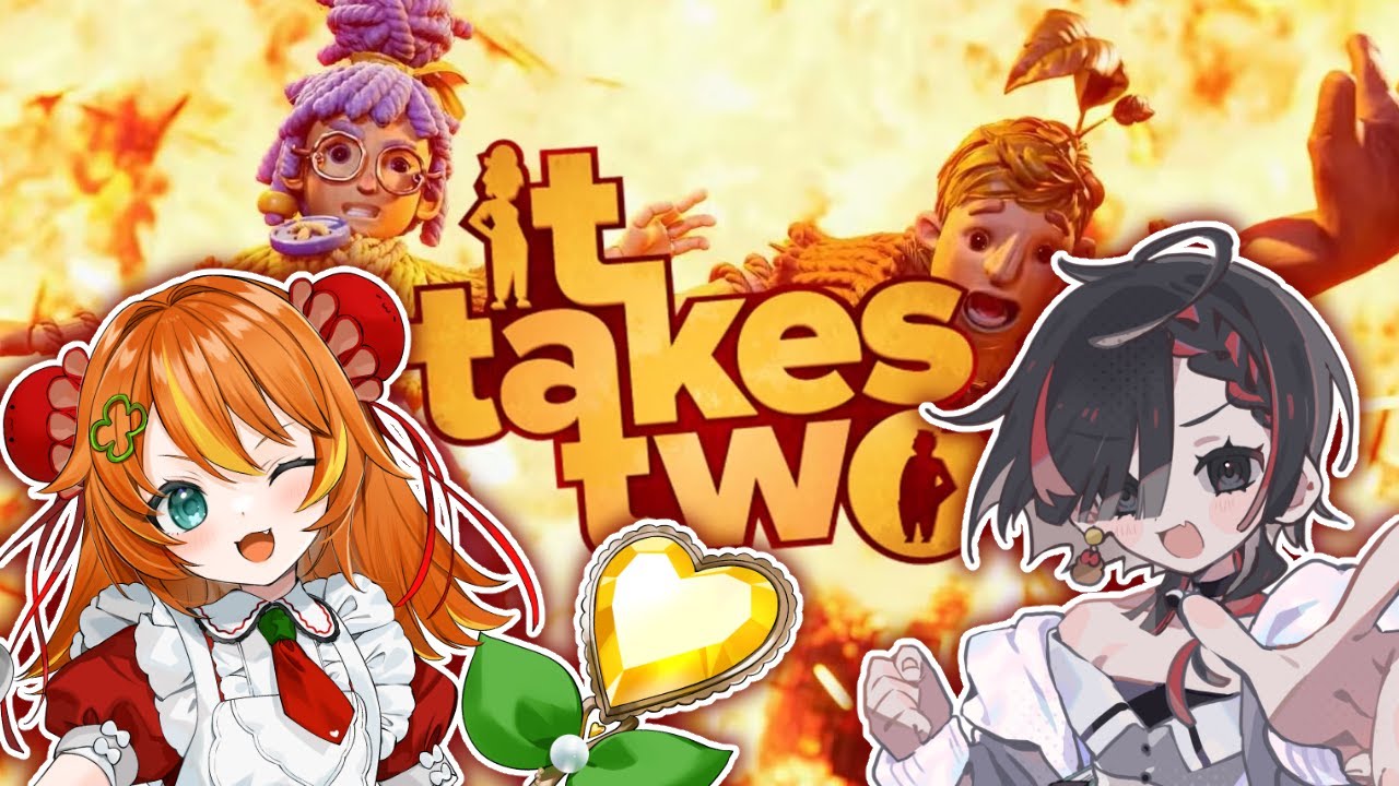 🔴【It Takes Two】決別寸前の夫婦にセラピーを！with なぽり【#喜村花楓 / #個人勢Vtuber】
