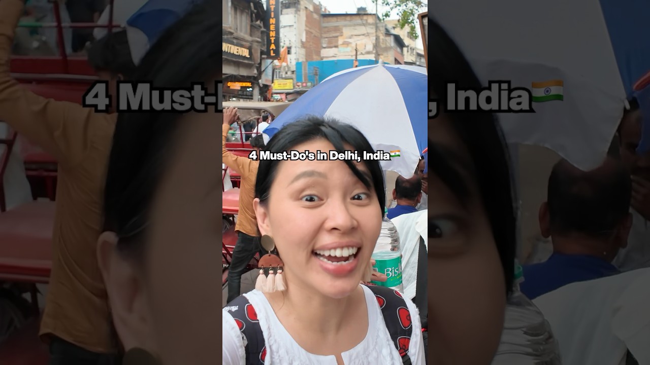 4 Must-Do's in Delhi, India🇮🇳