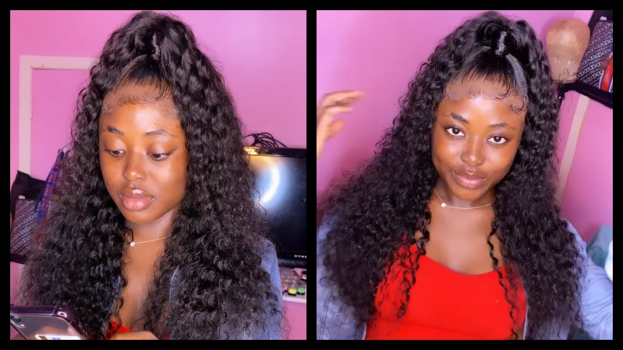 Установка парика Half Up Half Down 😍😍😍😍