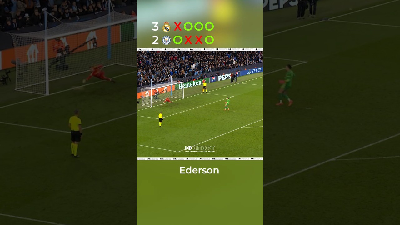 Real Madrid vs Manchester City / Penalty Shootout / UEFA Champions League 2023-24 / Quarterfinals.