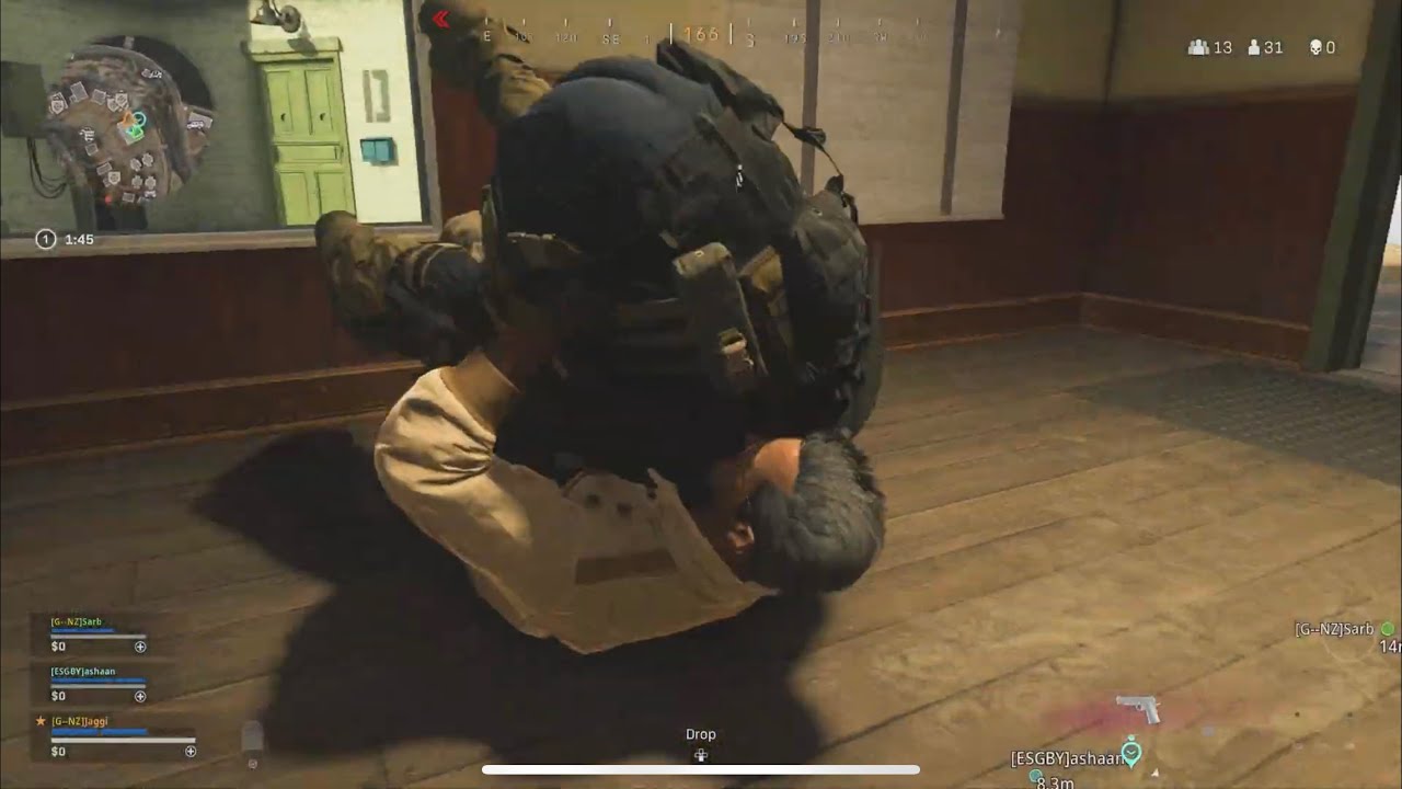 GUILLOTINE ROLL FINISHING MOVE - COD Black Ops Cold War Rebirth Island Warzone (NEW EXECUTION)