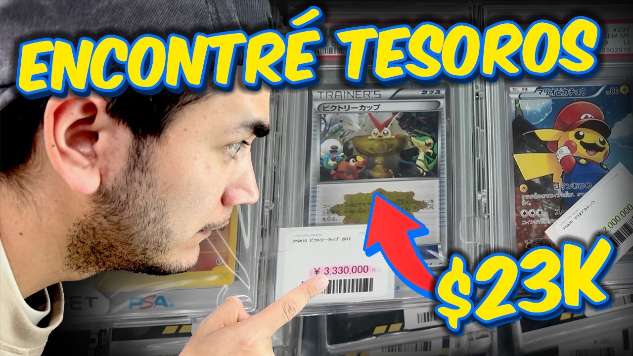 😮 Fui a Tokio para descubrir sus tiendas secretas de Cartas y Articulos Pokemon