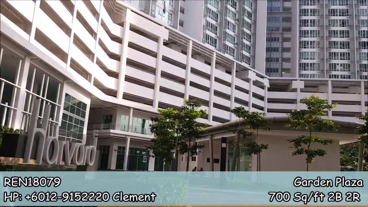 Garden Plaza Cyberjaya For Rent/Sale 700 Sq/ft 2B 2R