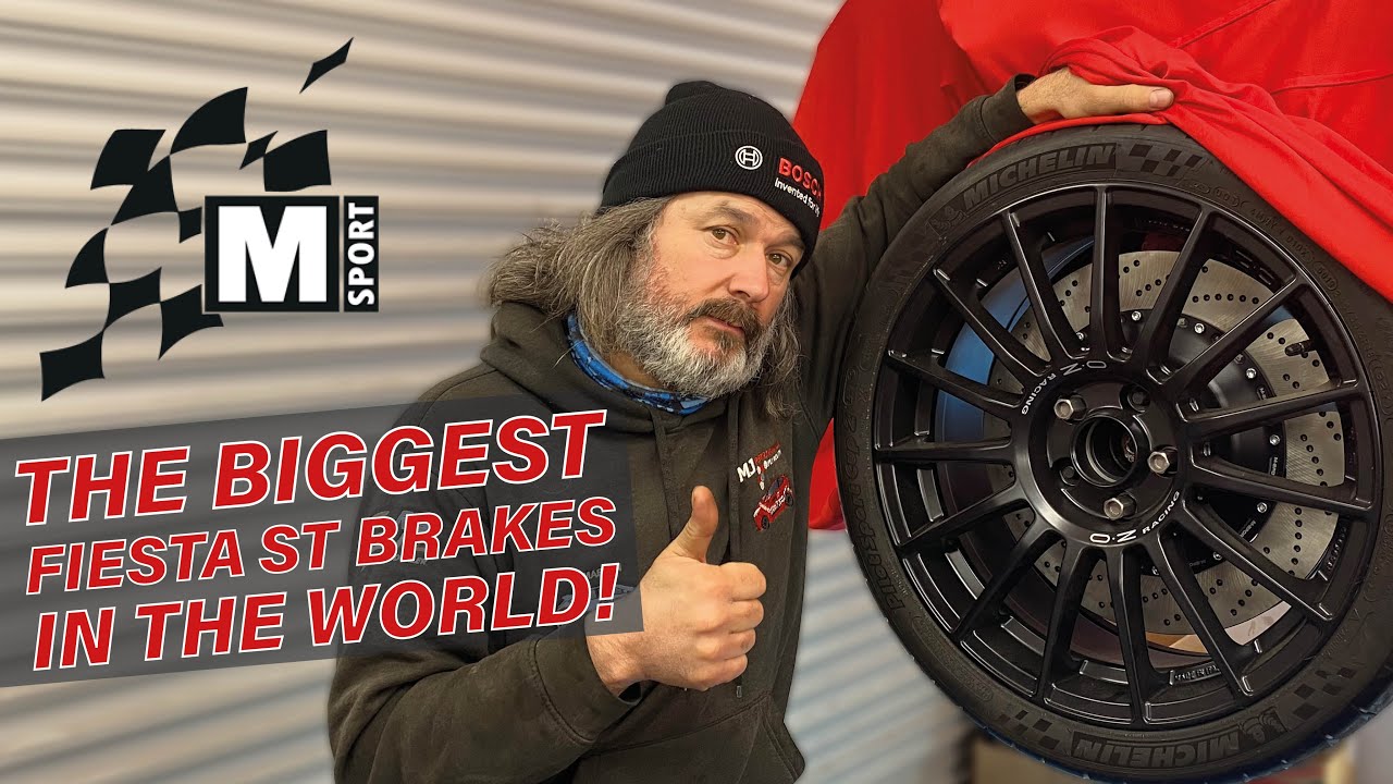 THESE ARE THE BIGGEST FIESTA ST BRAKES IN THE WORLD