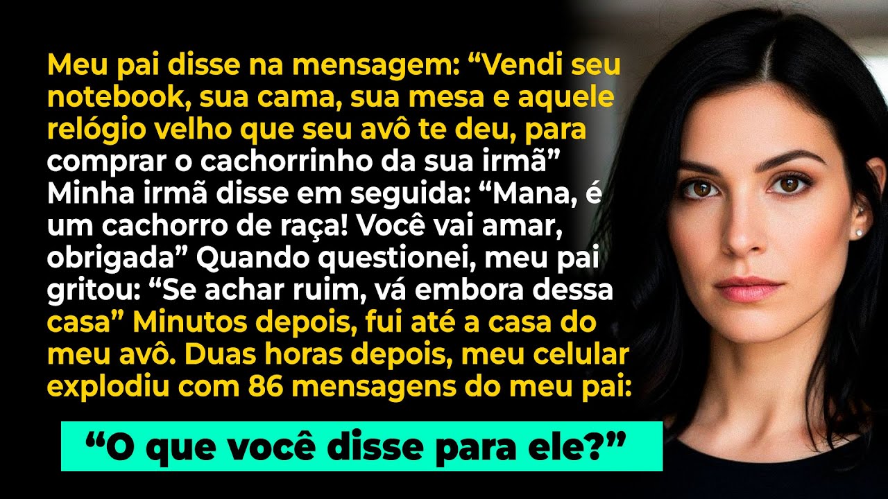 Meu pai disse: 