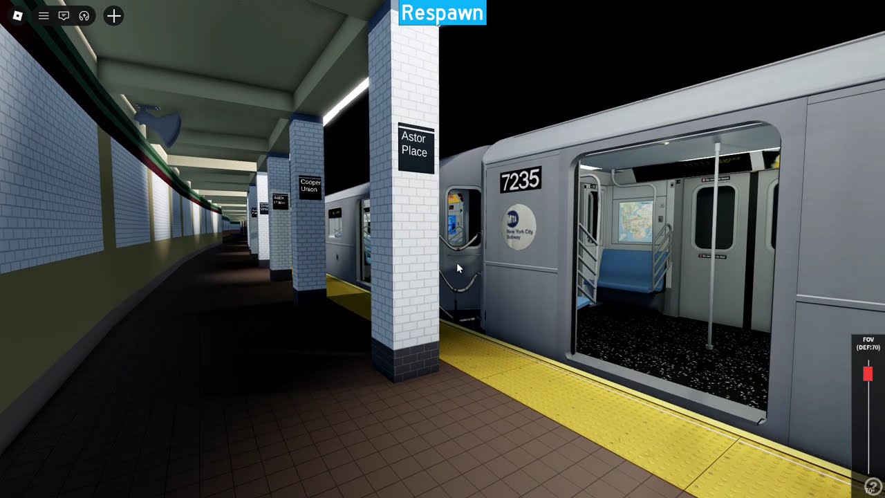 Kawasaki R142A (6) Train at Astor Place (MTAoR)