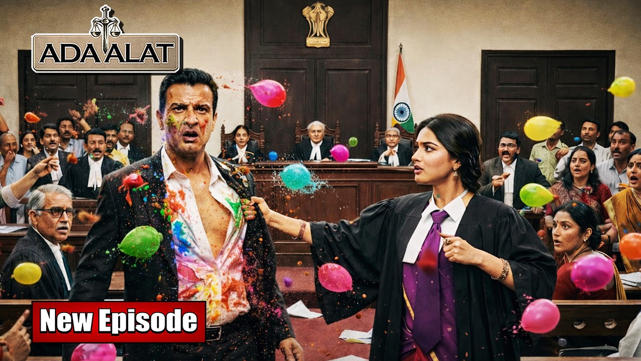 भरी अदालत में KD Pathak पर फूटे रंग वाले गुब्बारे | Kd Pathak | Adalat Latest Episode 2026