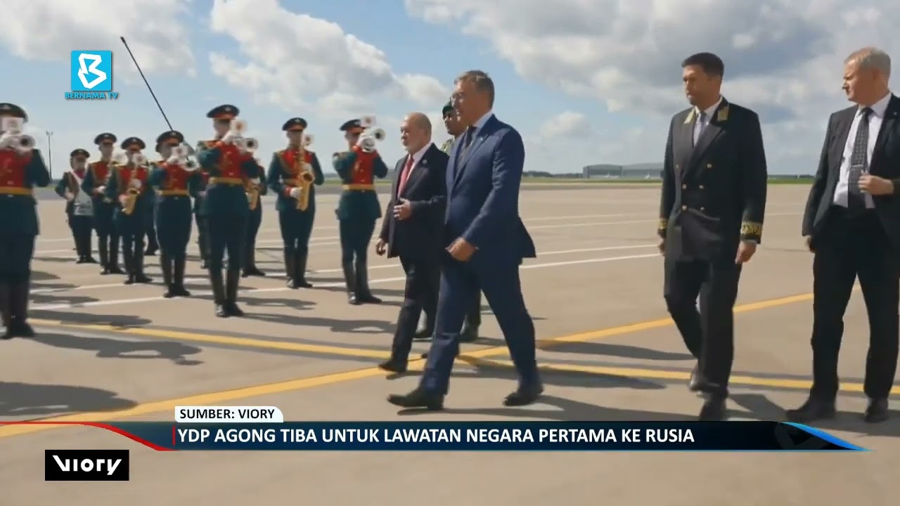 YDP Agong tiba untuk lawatan negara pertama ke Rusia