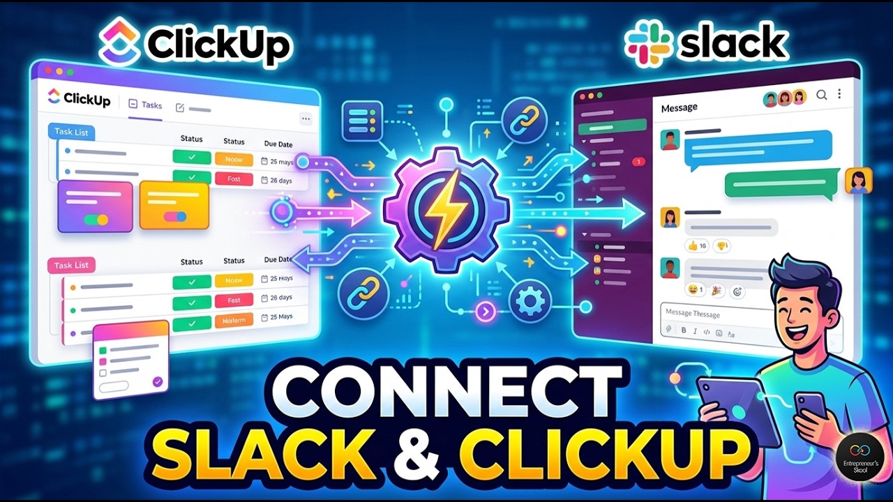 Link ClickUp and Slack Workflow [Fast-Track]
