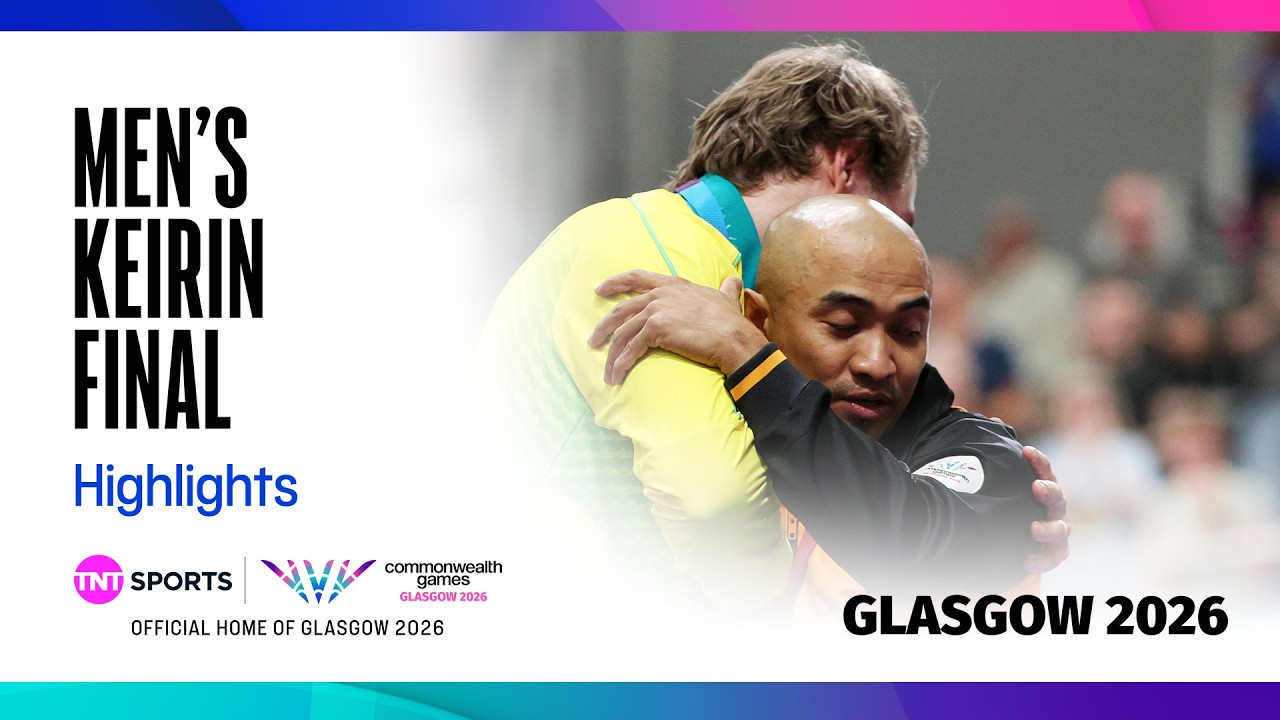 STUNNING SCENES 😮&zwj;💨 | Cycling Men's Keirin Final | Glasgow 2026 Commonwealth Games