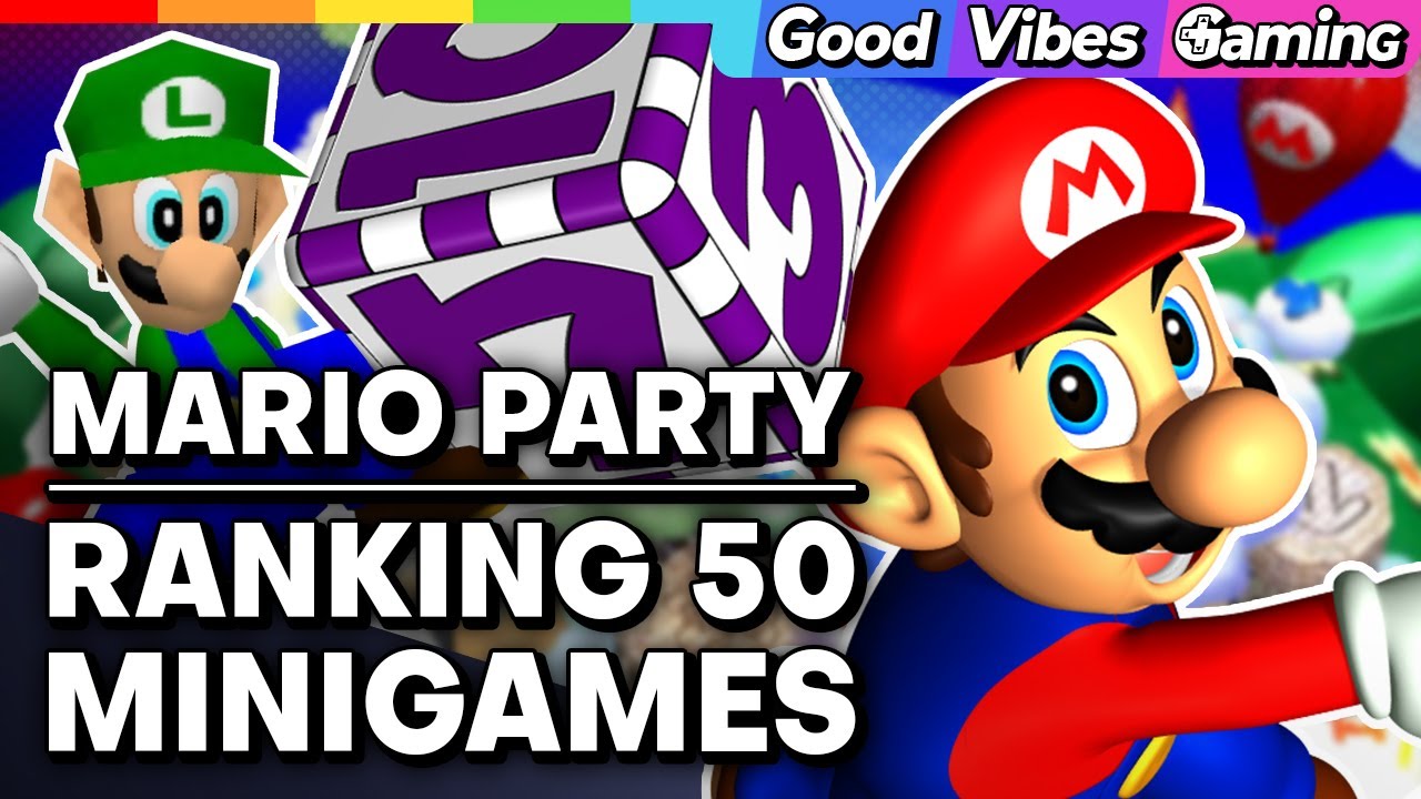 Ranking All 50 Mario Party 1 Minigames