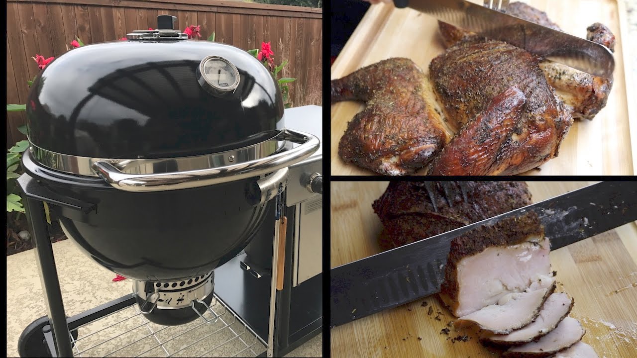 Weber Summit Charcoal Grill Ultimate Turkey Recipe by Amazingribs.com