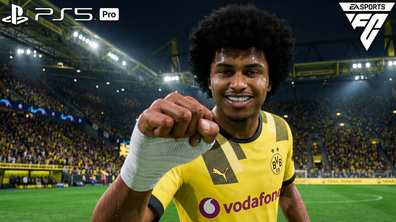 FC 26 - Dortmund vs. Atalanta - UEFA Champions League 25/26 Play-Offs Match | PS5 Pro [4K60]