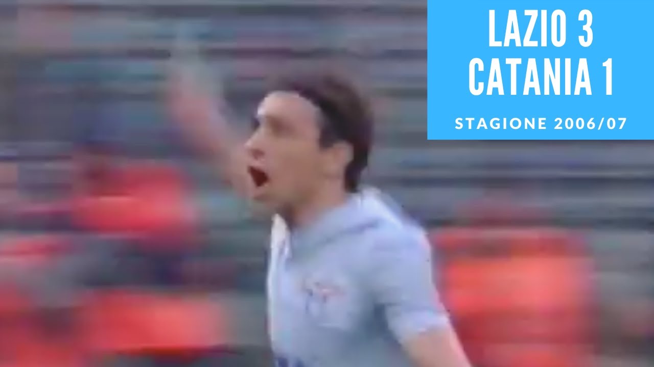 28 febbraio 2007: Lazio Catania 3 1