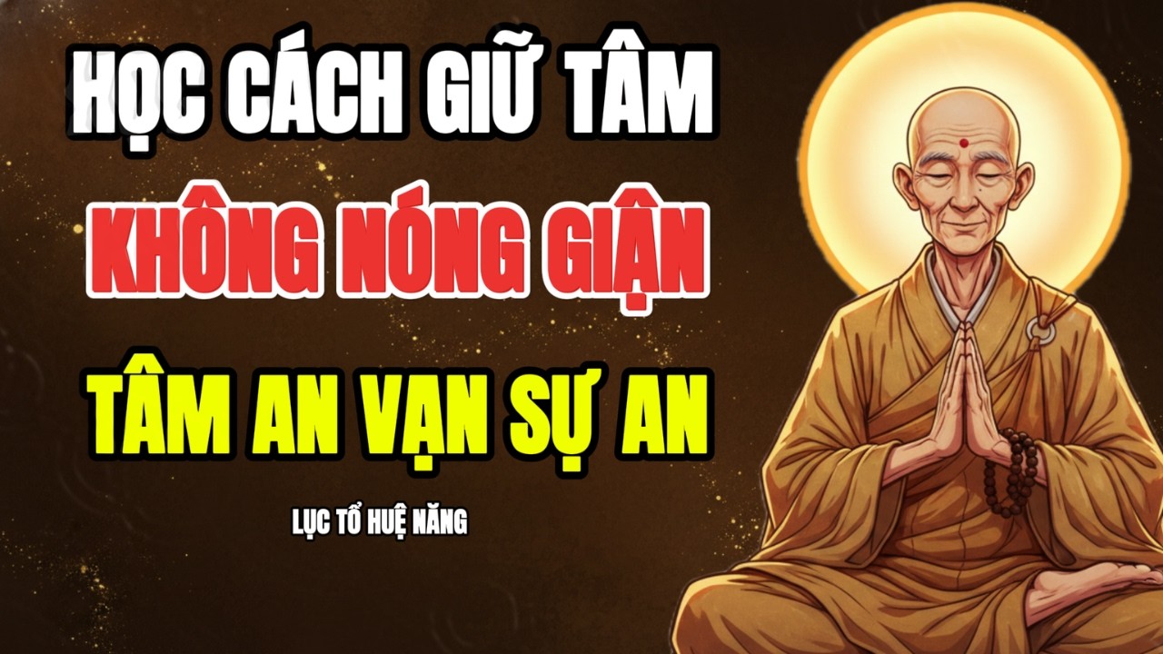 LỤC TỔ HUỆ NĂNG -  HỌC CÁCH GIỮ TÂM KHÔNG NÓNG GIẬN, TÂM AN VẠN SỰ AN | PHẬT TẠI TÂM