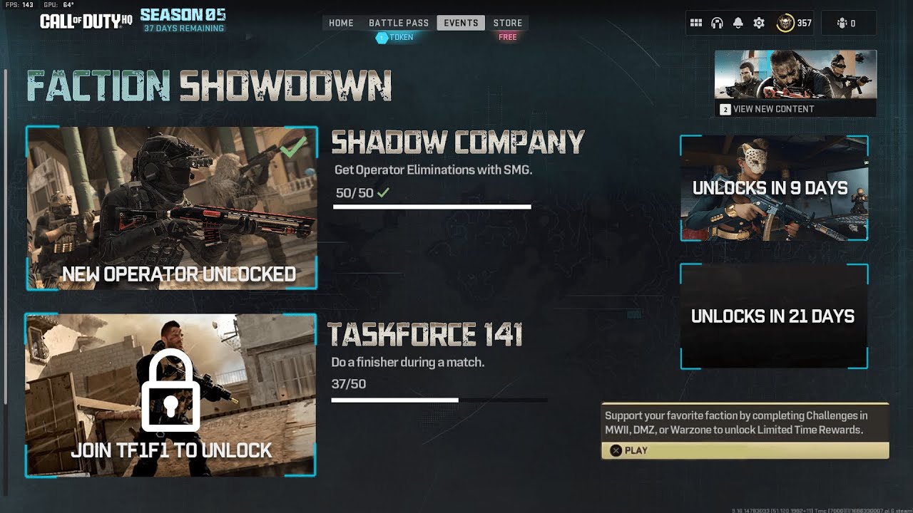 Season 5 Faction Showdown Event & Operator Rewards! (FREE Soap Operator & More!) - Modern Warfare 2