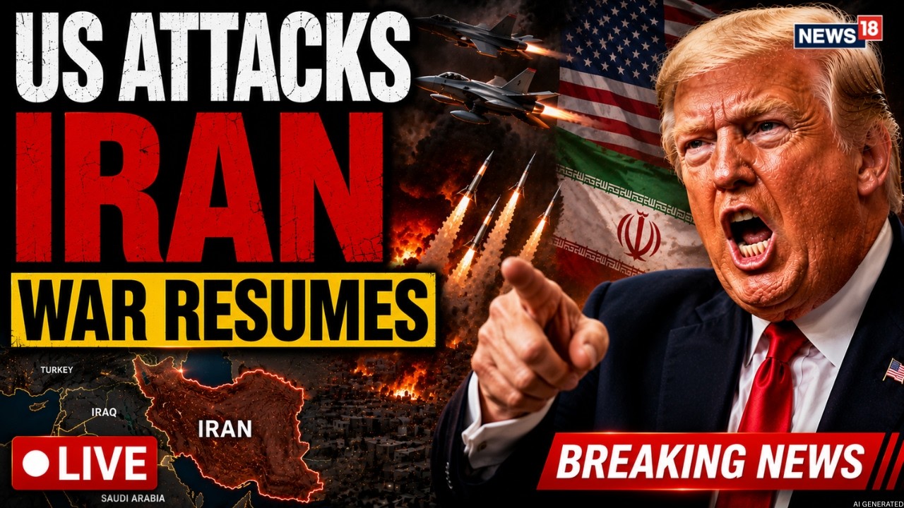 US IRAN WAR LIVE | TRUMP Attacks Iran, Blasts In Tehran | US IRAN Ceasefire Ends | Khamenei Funeral
