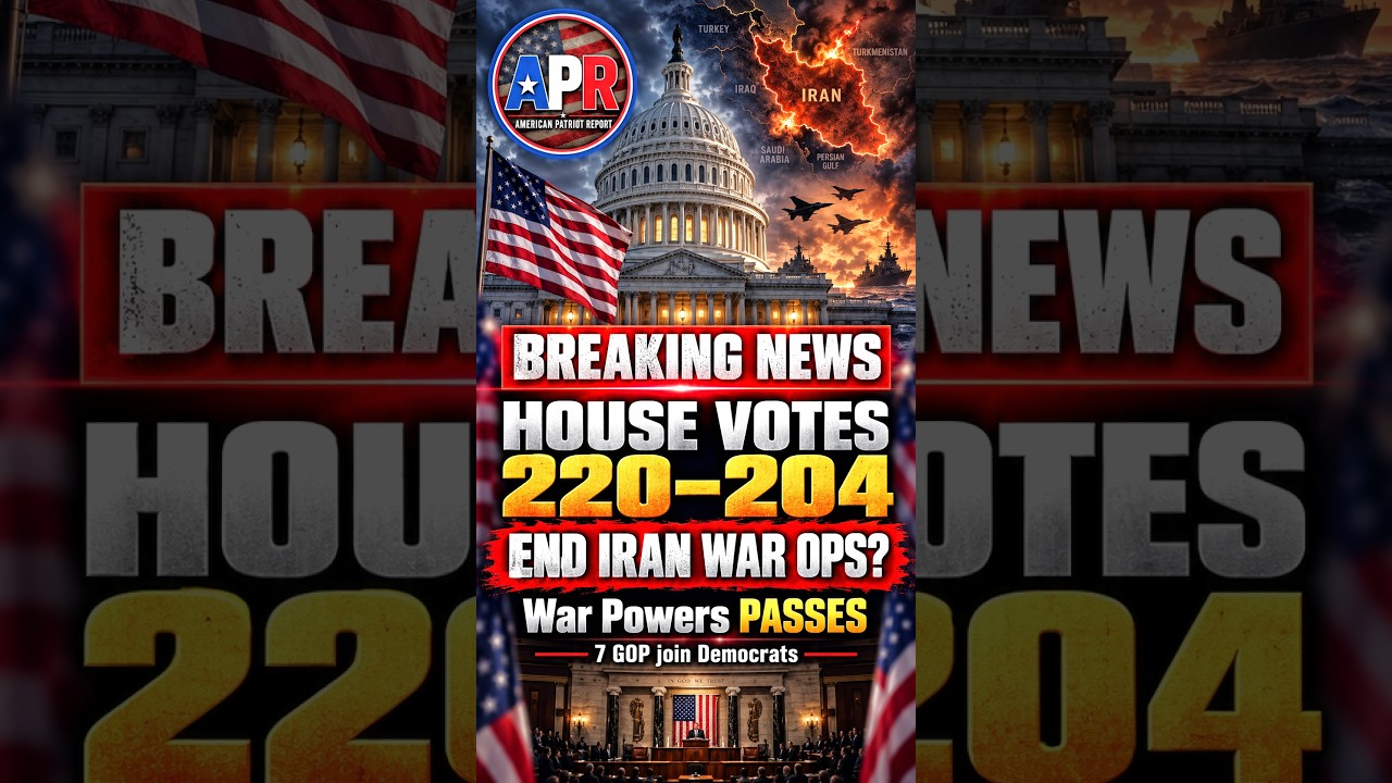 House Votes 220&ndash;204 to End Unauthorized Iran War Operations..