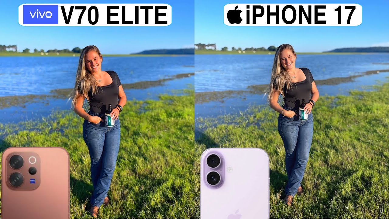 Vivo V70 Elite 5G Vs iPhone 17 Camera Test Comparison