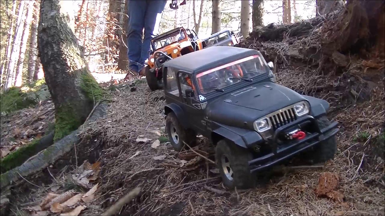 First scale run 2018 with MST CMX, CFX and Cross RC HC 4 Part 2