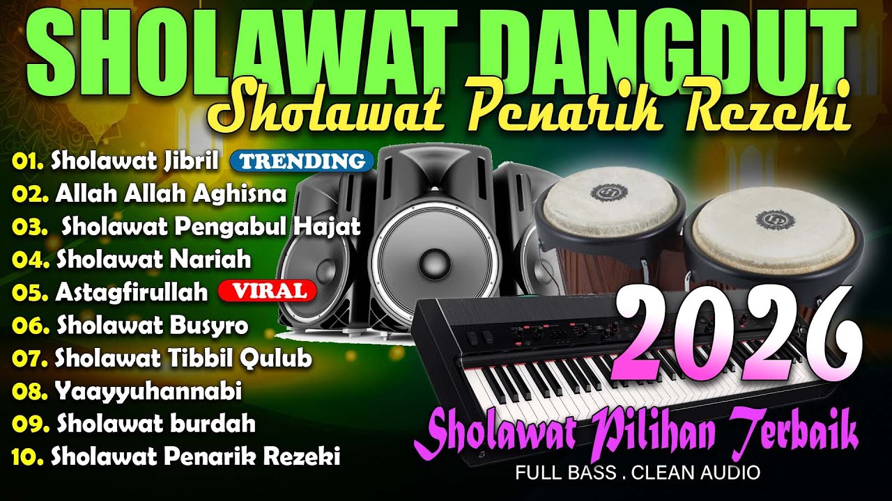 KUMPULAN SHOLAWAT DAN DOA TERBAIK 2026 | Allah Allah Aghisna, Busyro |  SHOLAWAT PEMBUKA REZEKI